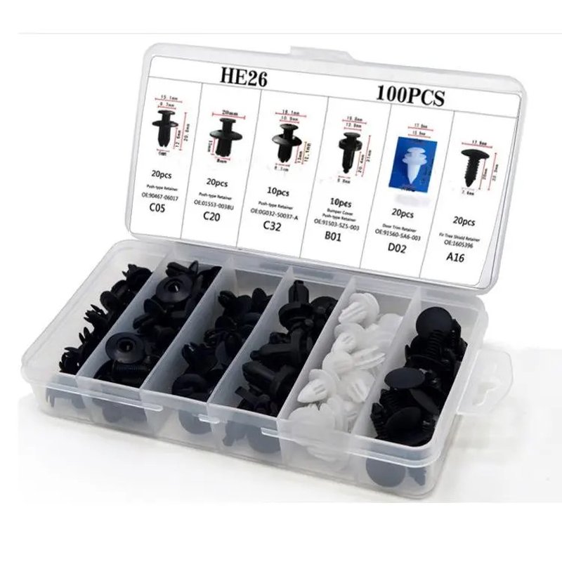 Universal Car Screw Snap Buckle Set