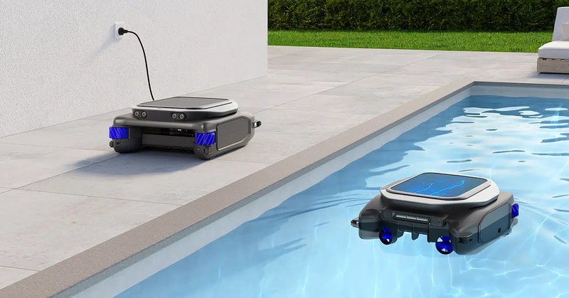 Solar Pool Surface Cleaning Robot