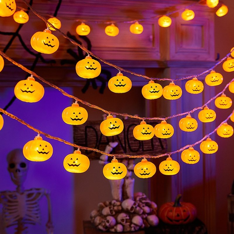 Halloween LED Pumpkin String Lights