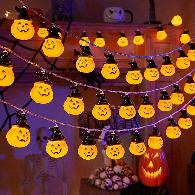 Halloween LED Pumpkin String Lights C